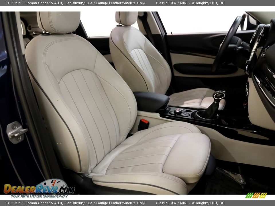 Lounge Leather/Satellite Grey Interior - 2017 Mini Clubman Cooper S ALL4 Photo #13