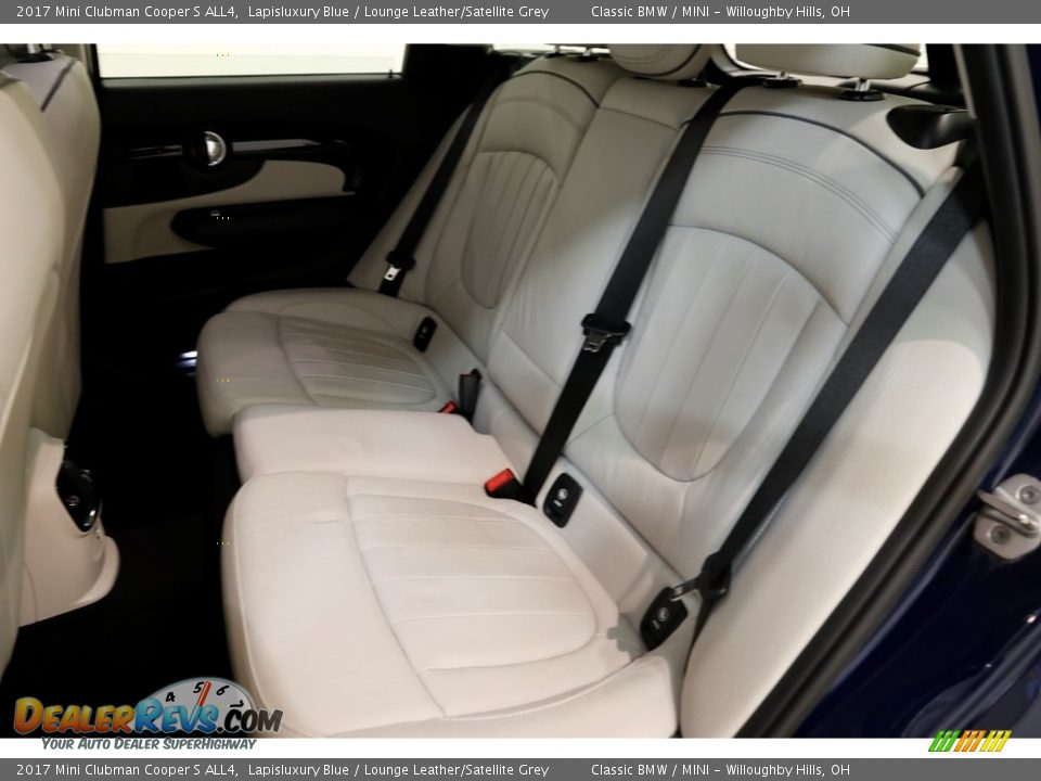 Rear Seat of 2017 Mini Clubman Cooper S ALL4 Photo #15