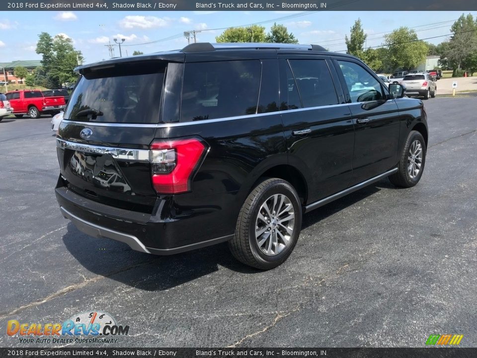 2018 Ford Expedition Limited 4x4 Shadow Black / Ebony Photo #7