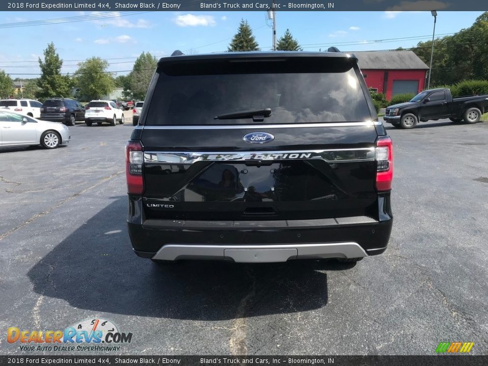2018 Ford Expedition Limited 4x4 Shadow Black / Ebony Photo #8
