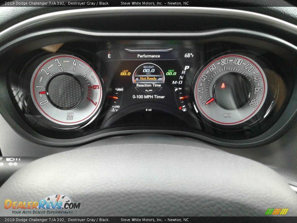 2019 Dodge Challenger T/A 392 Destroyer Gray / Black Photo #18