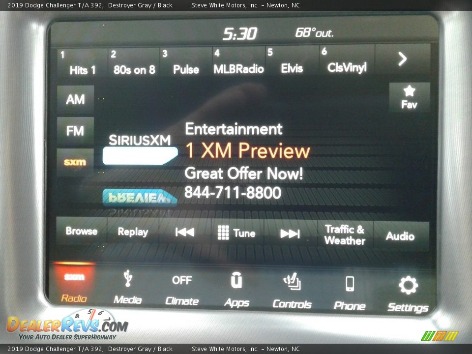 2019 Dodge Challenger T/A 392 Destroyer Gray / Black Photo #20