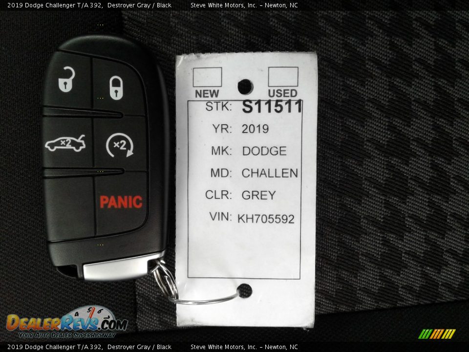 2019 Dodge Challenger T/A 392 Destroyer Gray / Black Photo #32