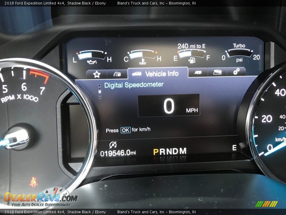 2018 Ford Expedition Limited 4x4 Shadow Black / Ebony Photo #32