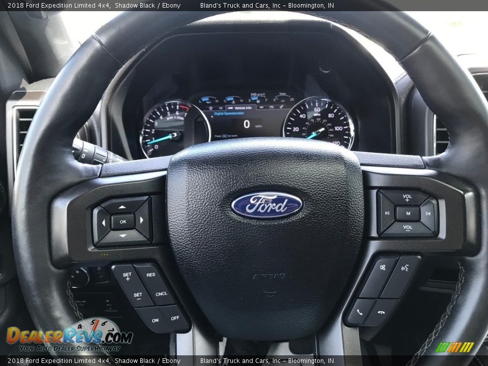 2018 Ford Expedition Limited 4x4 Shadow Black / Ebony Photo #35