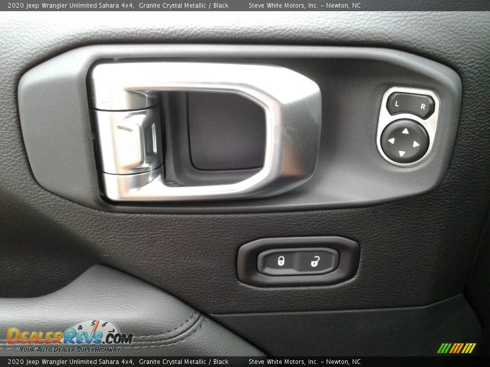2020 Jeep Wrangler Unlimited Sahara 4x4 Granite Crystal Metallic / Black Photo #9
