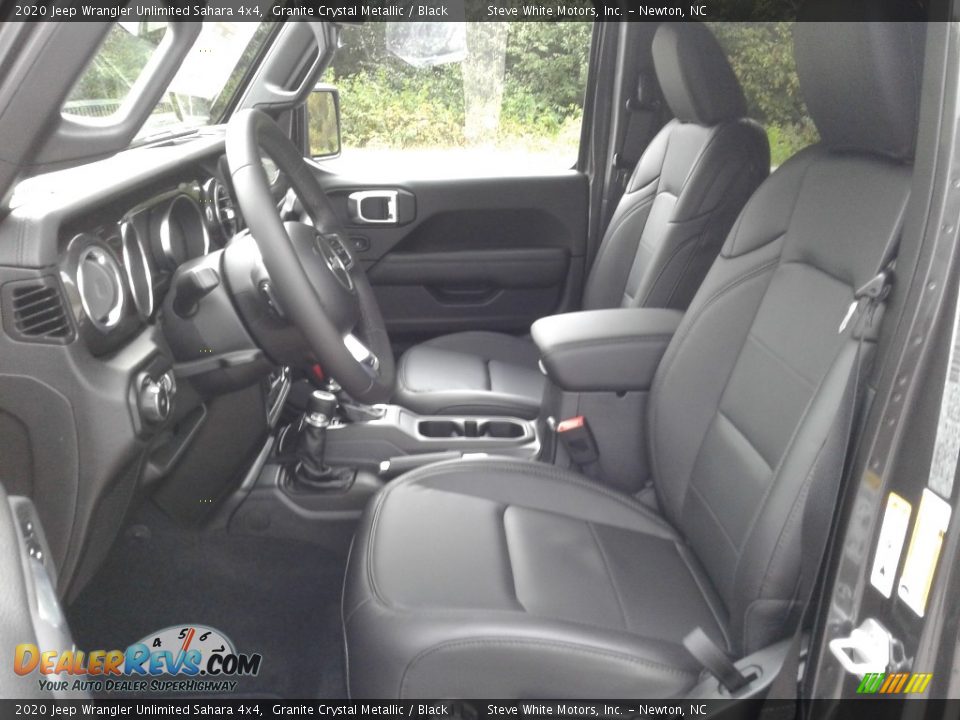 2020 Jeep Wrangler Unlimited Sahara 4x4 Granite Crystal Metallic / Black Photo #10