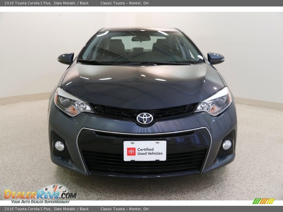 2016 Toyota Corolla S Plus Slate Metallic / Black Photo #2