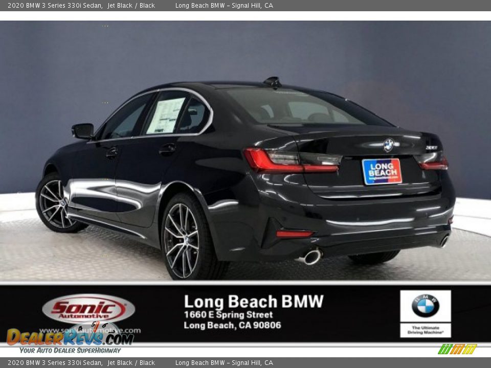 2020 BMW 3 Series 330i Sedan Jet Black / Black Photo #2
