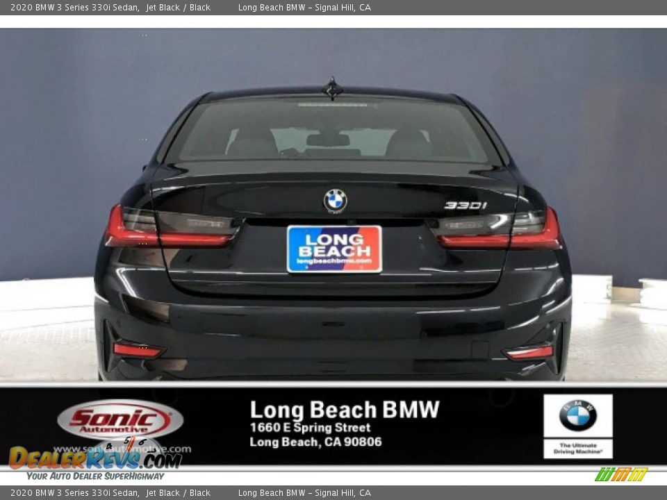 2020 BMW 3 Series 330i Sedan Jet Black / Black Photo #3