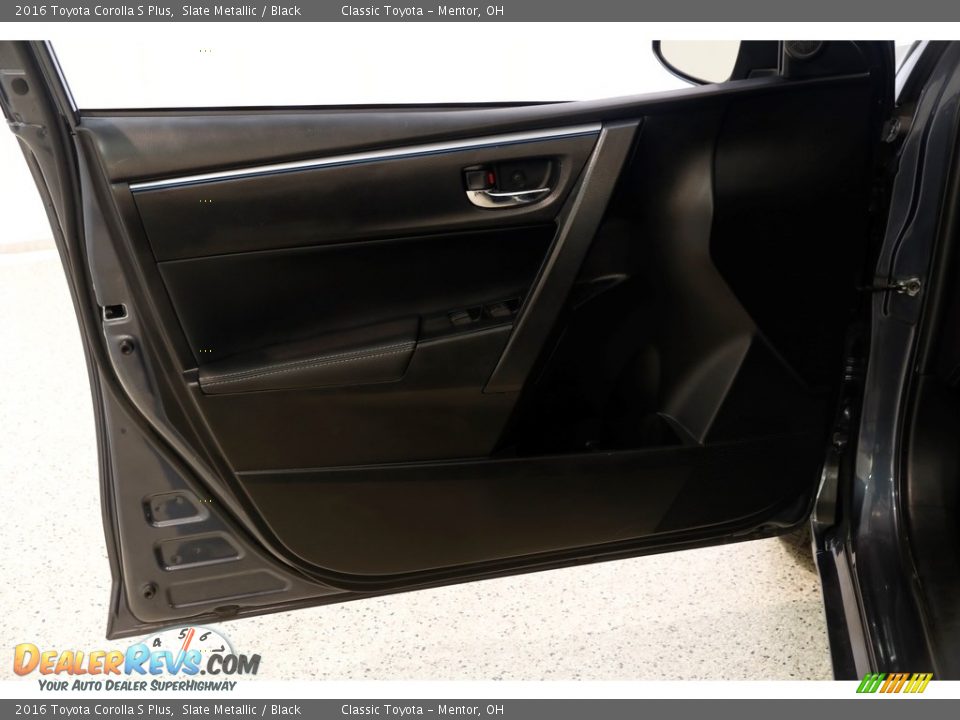 2016 Toyota Corolla S Plus Slate Metallic / Black Photo #4