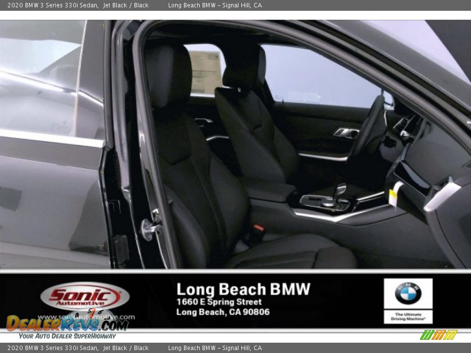 2020 BMW 3 Series 330i Sedan Jet Black / Black Photo #7