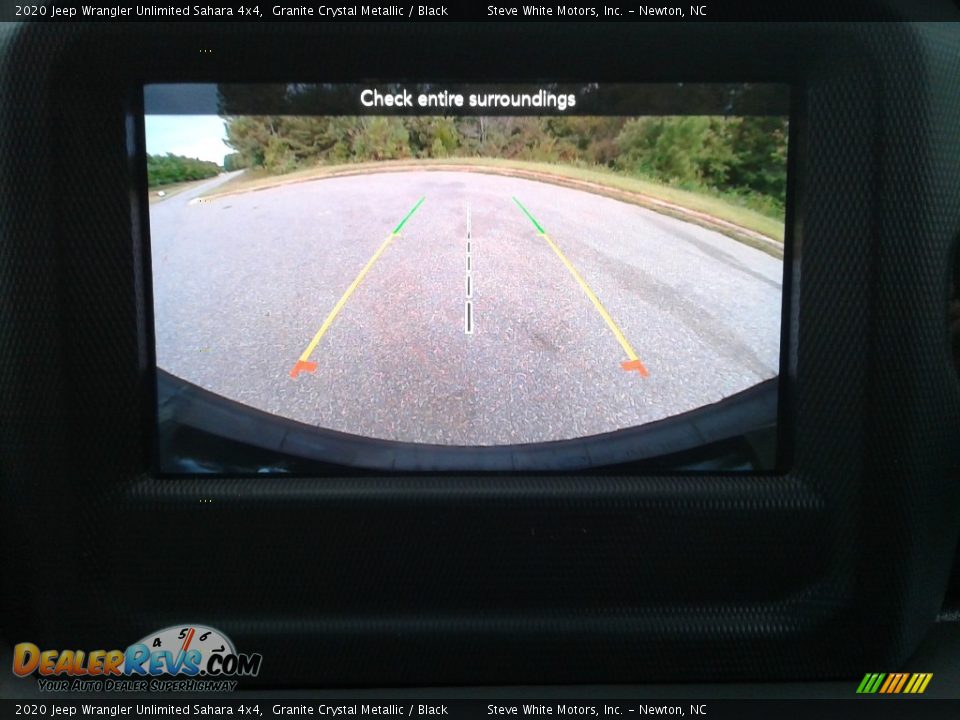 2020 Jeep Wrangler Unlimited Sahara 4x4 Granite Crystal Metallic / Black Photo #21