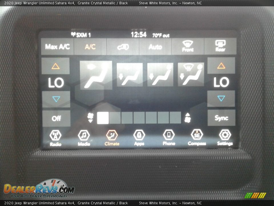 2020 Jeep Wrangler Unlimited Sahara 4x4 Granite Crystal Metallic / Black Photo #22