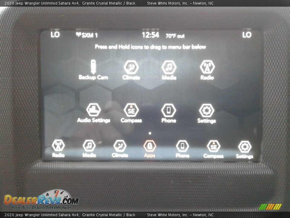 2020 Jeep Wrangler Unlimited Sahara 4x4 Granite Crystal Metallic / Black Photo #23
