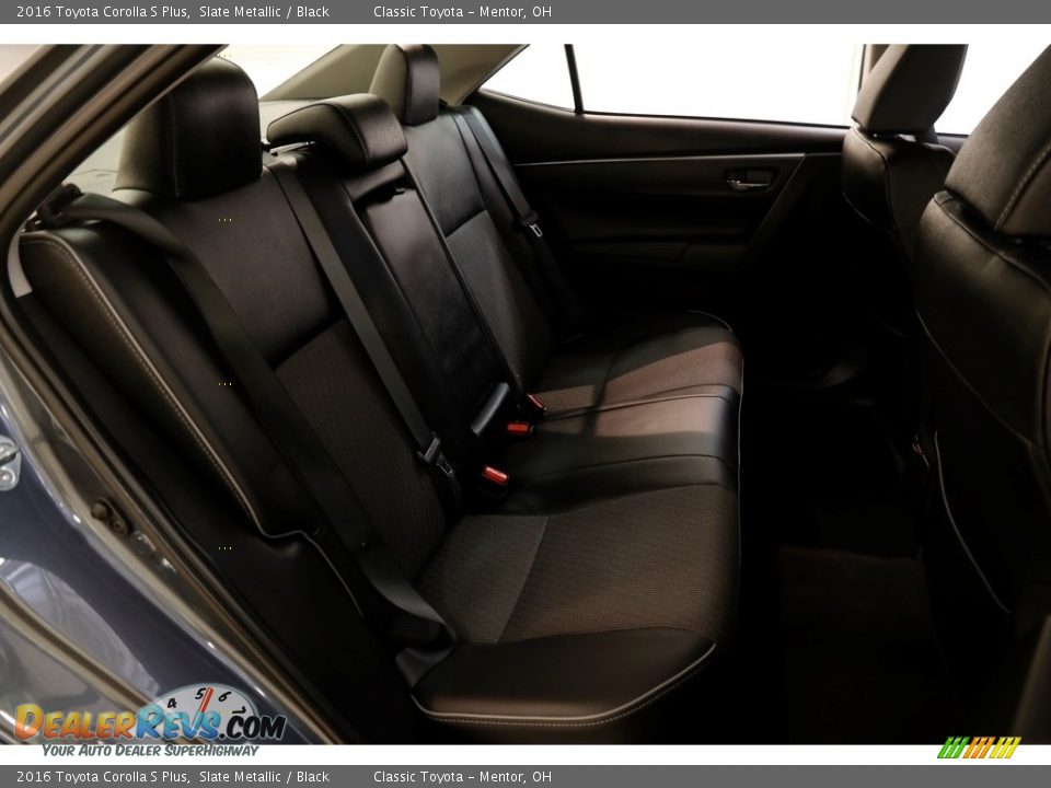 2016 Toyota Corolla S Plus Slate Metallic / Black Photo #13