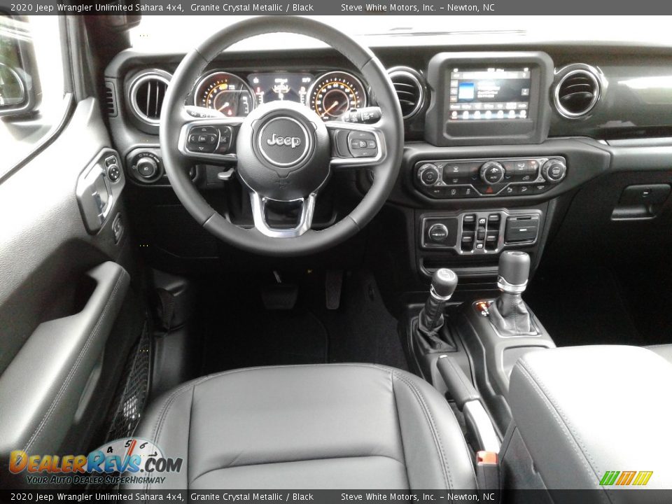 2020 Jeep Wrangler Unlimited Sahara 4x4 Granite Crystal Metallic / Black Photo #26