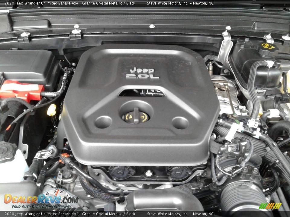 2020 Jeep Wrangler Unlimited Sahara 4x4 Granite Crystal Metallic / Black Photo #29