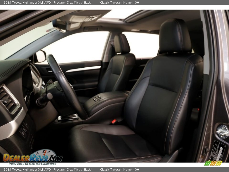 2019 Toyota Highlander XLE AWD Predawn Gray Mica / Black Photo #5