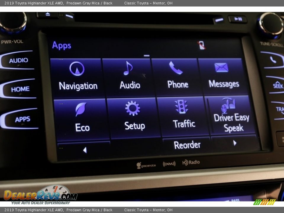 2019 Toyota Highlander XLE AWD Predawn Gray Mica / Black Photo #10