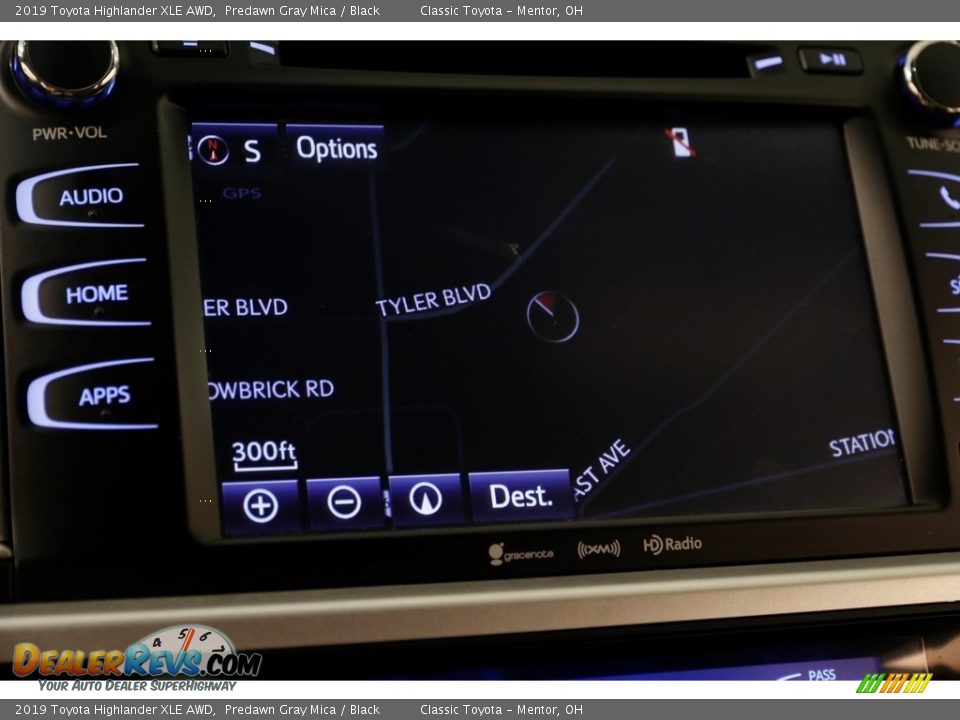 2019 Toyota Highlander XLE AWD Predawn Gray Mica / Black Photo #12