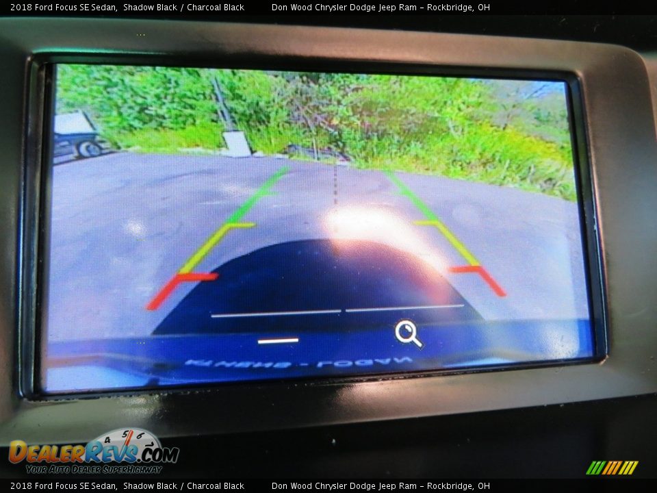 2018 Ford Focus SE Sedan Shadow Black / Charcoal Black Photo #2