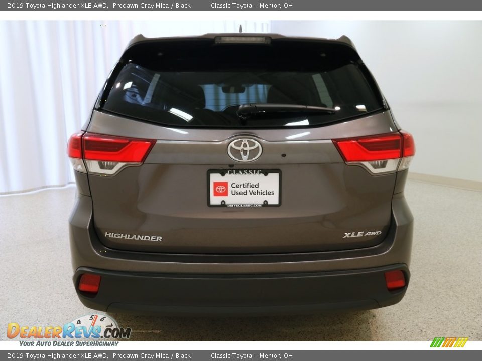 2019 Toyota Highlander XLE AWD Predawn Gray Mica / Black Photo #20