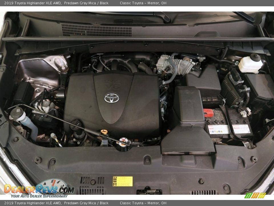 2019 Toyota Highlander XLE AWD Predawn Gray Mica / Black Photo #21