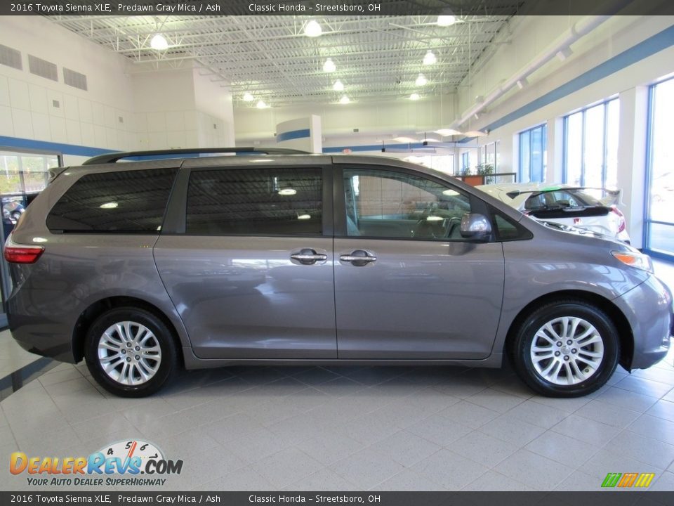 2016 Toyota Sienna XLE Predawn Gray Mica / Ash Photo #4