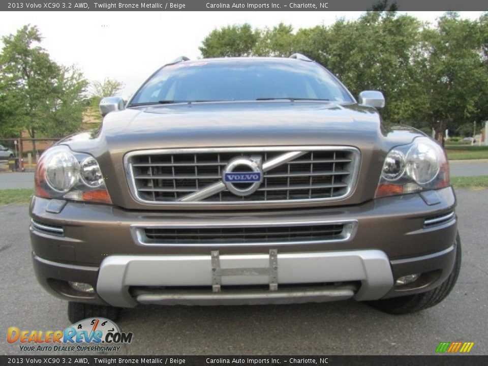 2013 Volvo XC90 3.2 AWD Twilight Bronze Metallic / Beige Photo #4