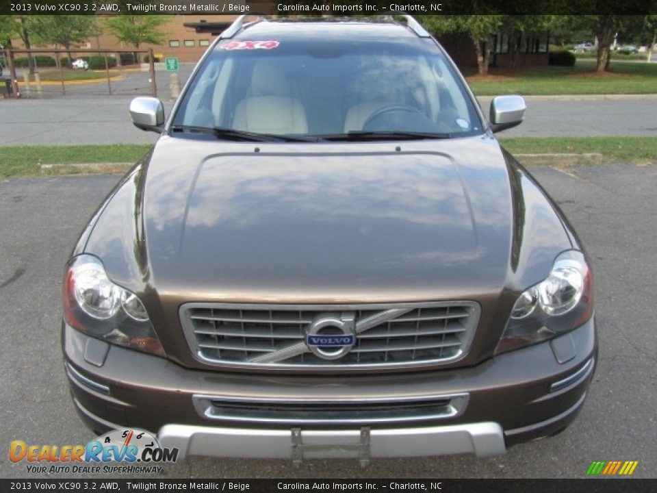 2013 Volvo XC90 3.2 AWD Twilight Bronze Metallic / Beige Photo #5