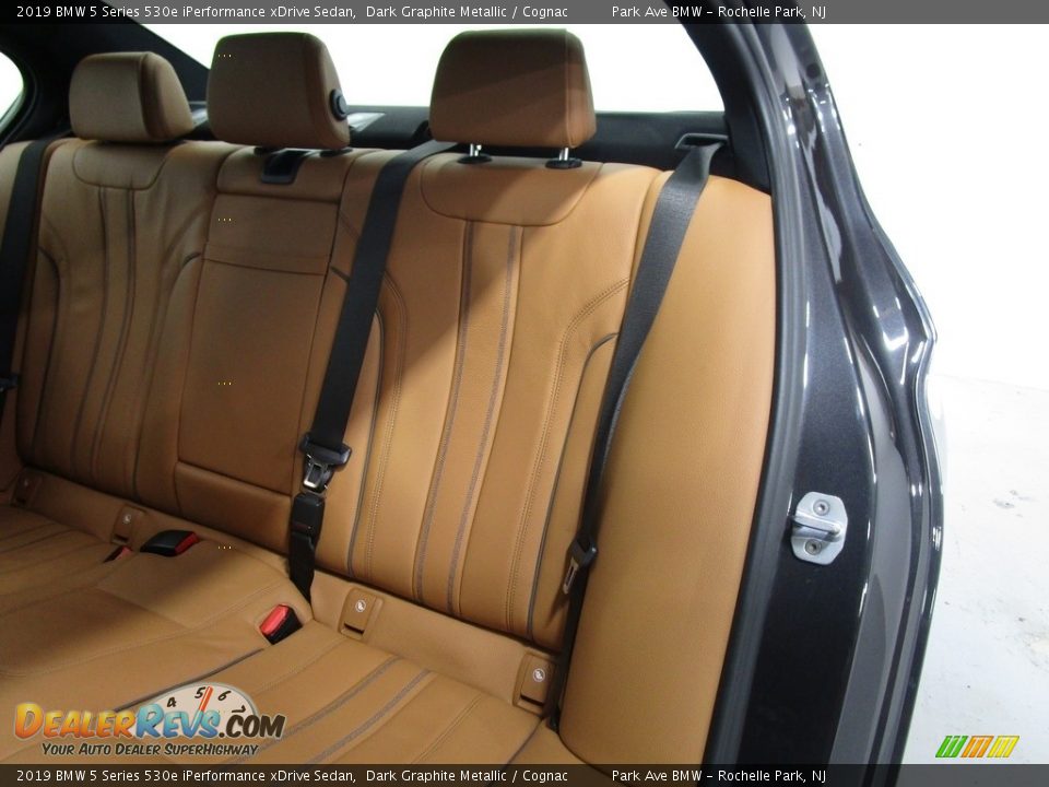 2019 BMW 5 Series 530e iPerformance xDrive Sedan Dark Graphite Metallic / Cognac Photo #11
