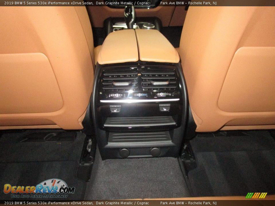 2019 BMW 5 Series 530e iPerformance xDrive Sedan Dark Graphite Metallic / Cognac Photo #19