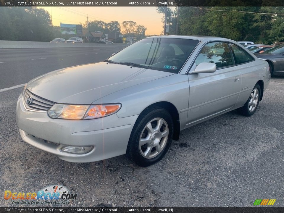 Front 3/4 View of 2003 Toyota Solara SLE V6 Coupe Photo #7