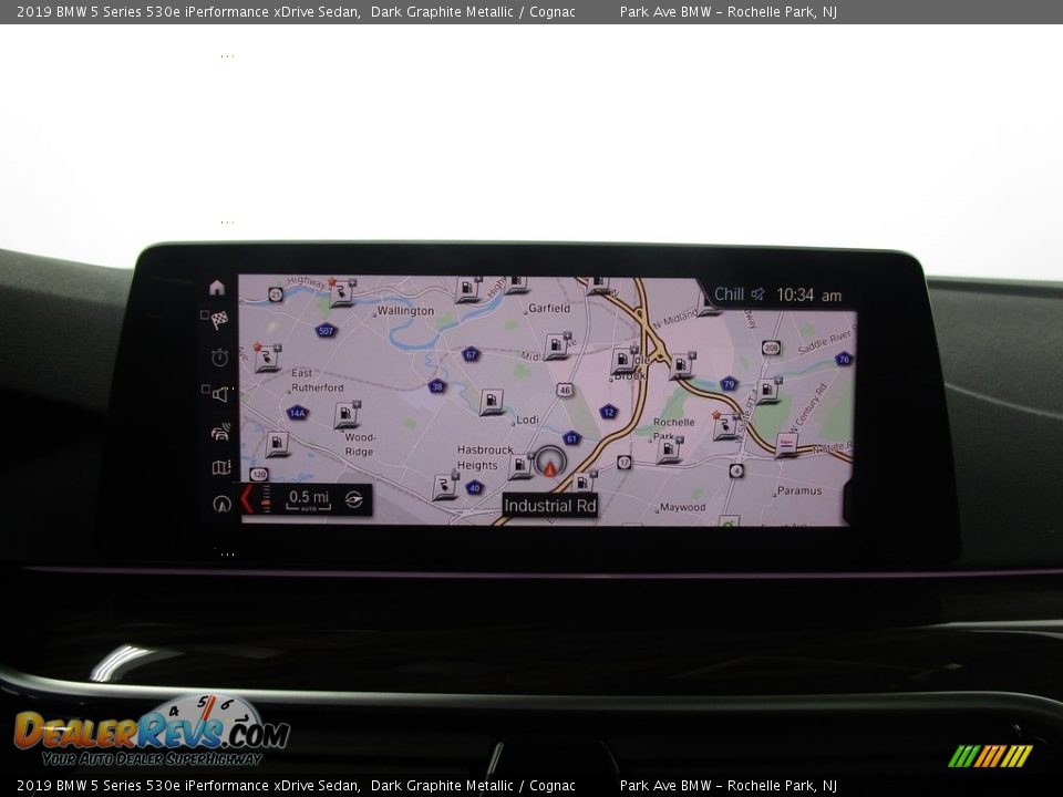 2019 BMW 5 Series 530e iPerformance xDrive Sedan Dark Graphite Metallic / Cognac Photo #25