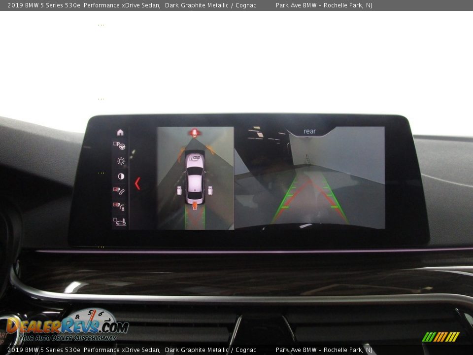 2019 BMW 5 Series 530e iPerformance xDrive Sedan Dark Graphite Metallic / Cognac Photo #26