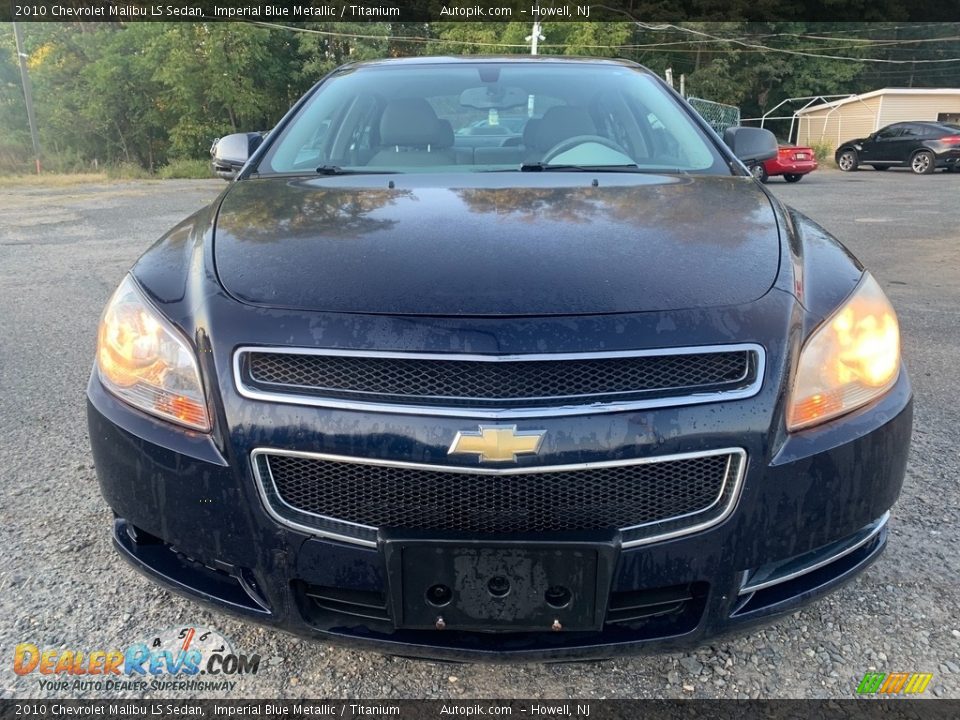 2010 Chevrolet Malibu LS Sedan Imperial Blue Metallic / Titanium Photo #8