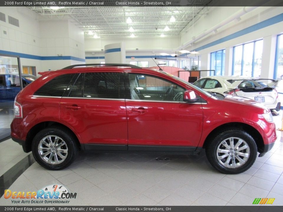 2008 Ford Edge Limited AWD Redfire Metallic / Charcoal Photo #5