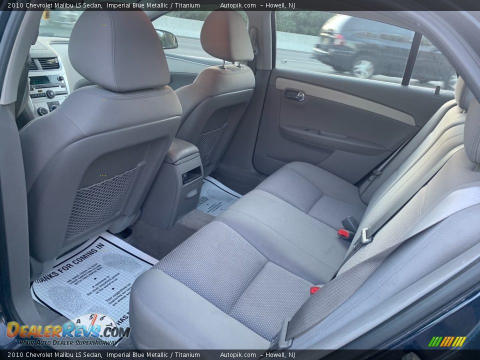 2010 Chevrolet Malibu LS Sedan Imperial Blue Metallic / Titanium Photo #10