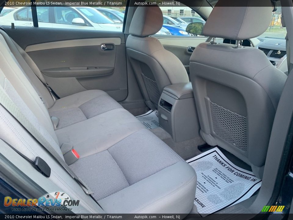 2010 Chevrolet Malibu LS Sedan Imperial Blue Metallic / Titanium Photo #11