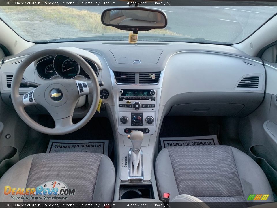 2010 Chevrolet Malibu LS Sedan Imperial Blue Metallic / Titanium Photo #13