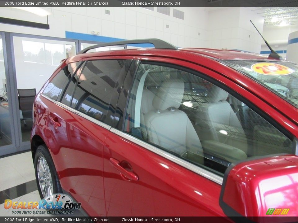 2008 Ford Edge Limited AWD Redfire Metallic / Charcoal Photo #11