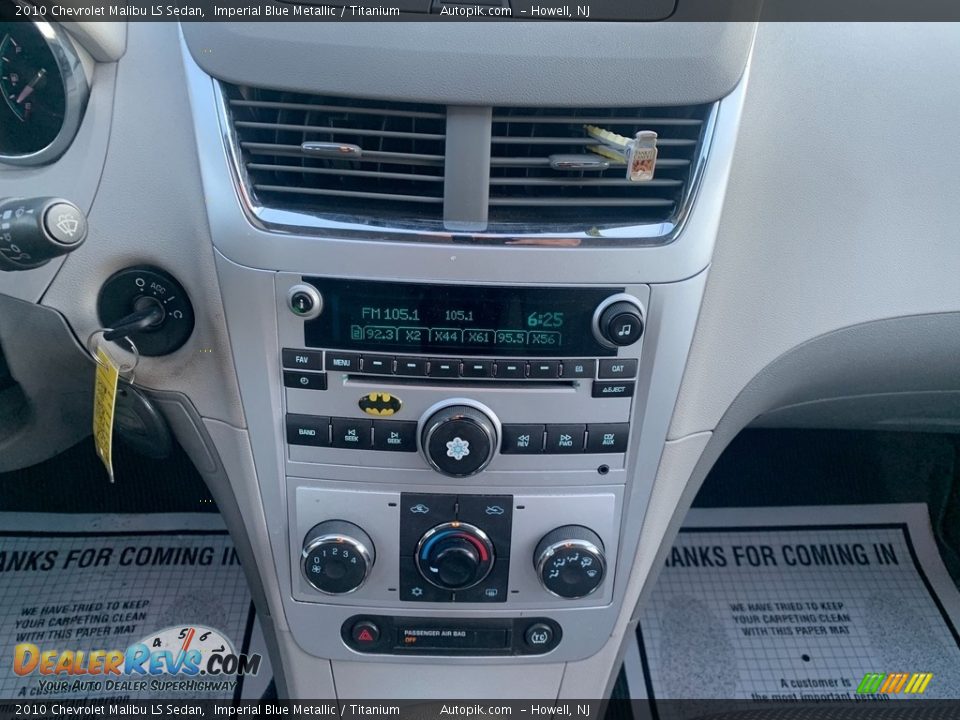 2010 Chevrolet Malibu LS Sedan Imperial Blue Metallic / Titanium Photo #14