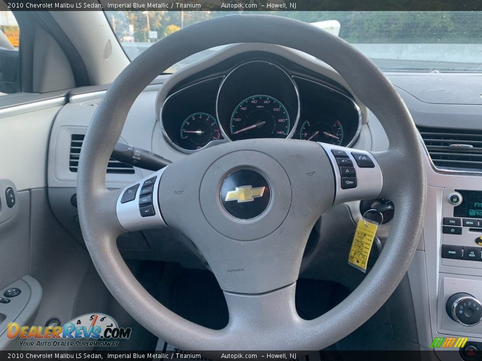 2010 Chevrolet Malibu LS Sedan Imperial Blue Metallic / Titanium Photo #15