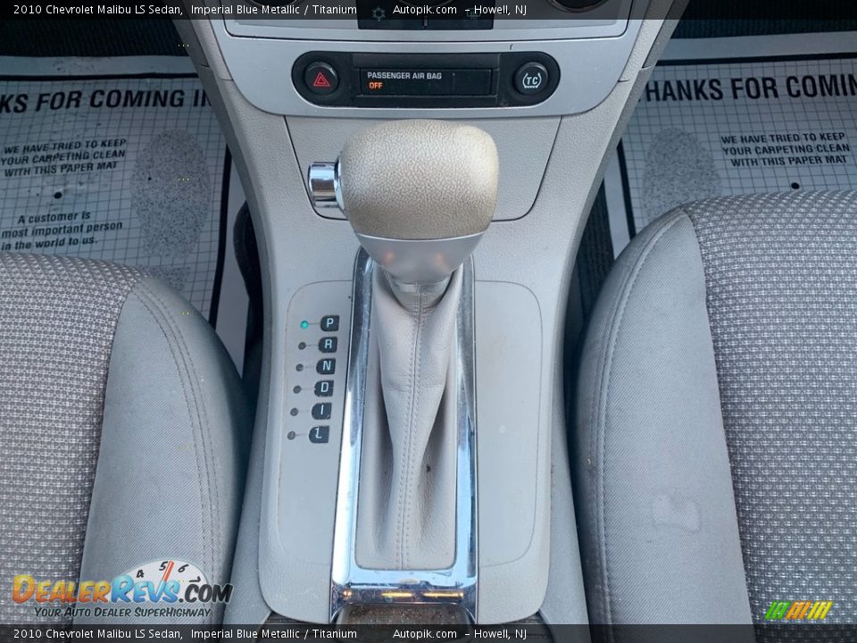 2010 Chevrolet Malibu LS Sedan Imperial Blue Metallic / Titanium Photo #16