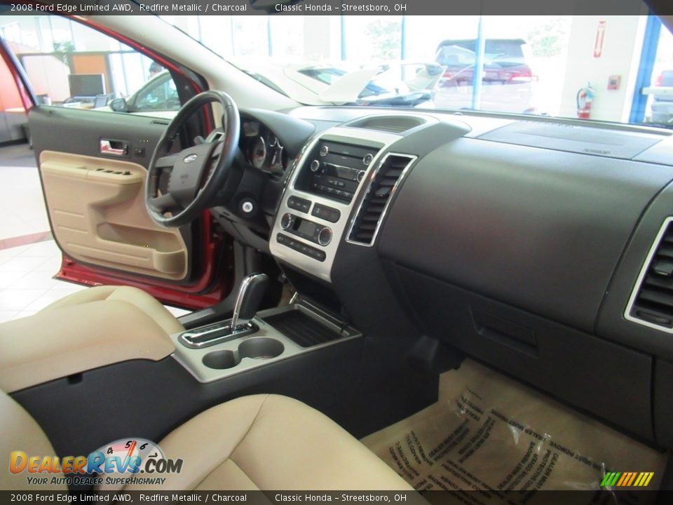 2008 Ford Edge Limited AWD Redfire Metallic / Charcoal Photo #18