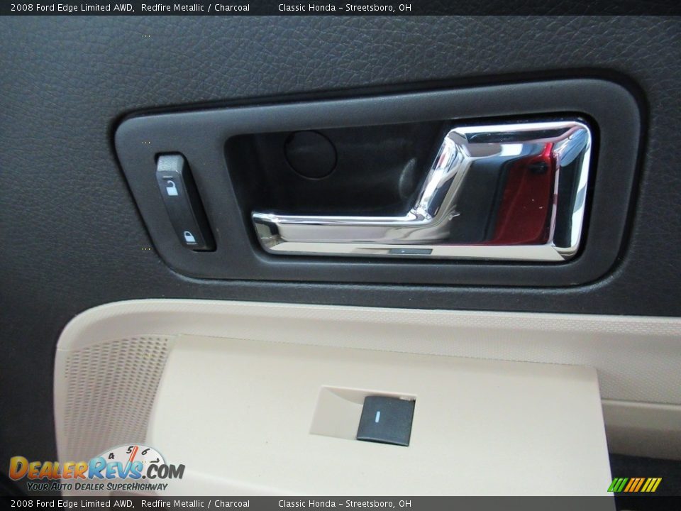 2008 Ford Edge Limited AWD Redfire Metallic / Charcoal Photo #19