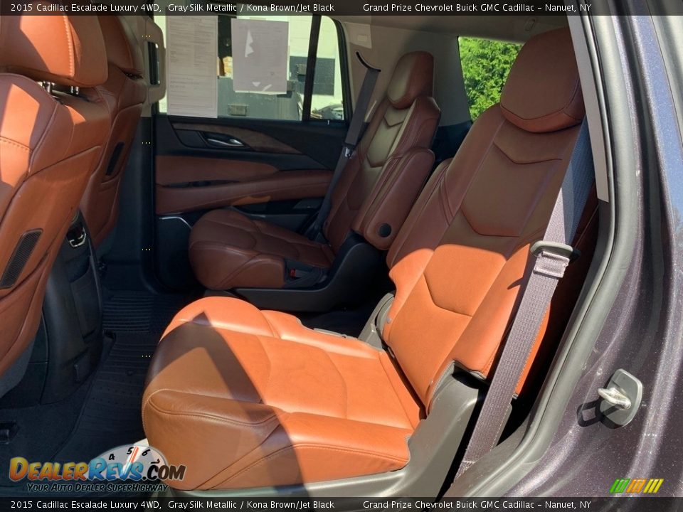 Rear Seat of 2015 Cadillac Escalade Luxury 4WD Photo #15