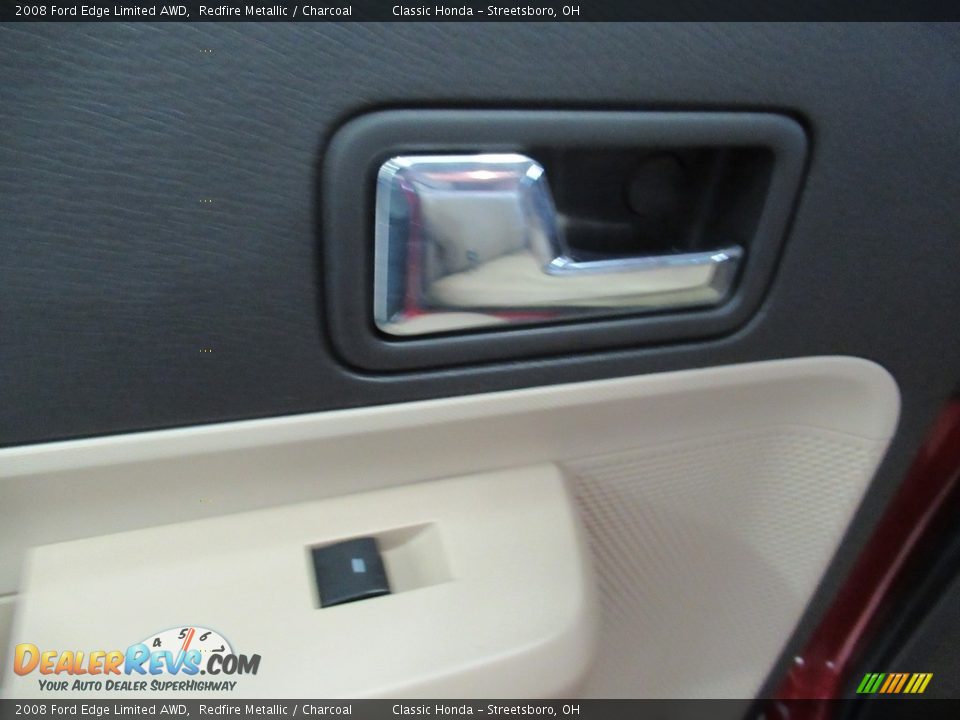2008 Ford Edge Limited AWD Redfire Metallic / Charcoal Photo #20