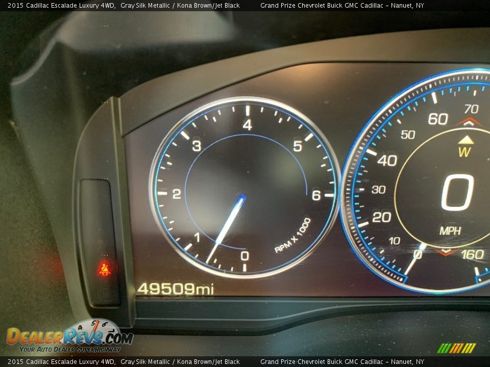 2015 Cadillac Escalade Luxury 4WD Gauges Photo #22